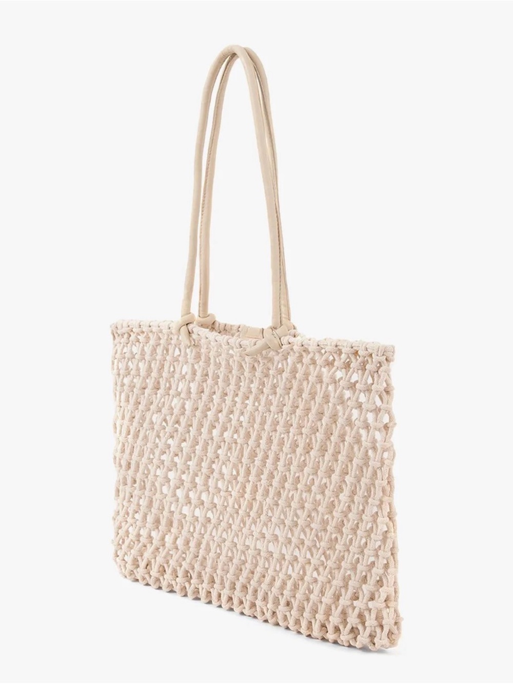 Clare V. Sandy Woven Market Tote